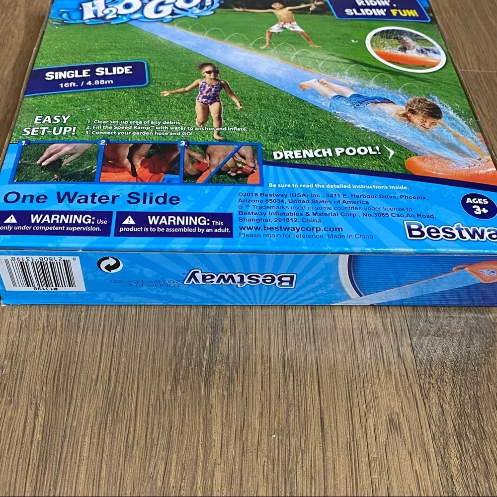 H2O GO! Single Water Slide Ages 3 & up